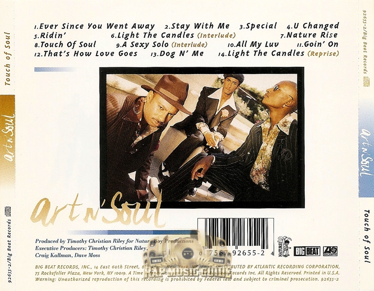 Ever Since You Went Away Art N Soul Art N' Soul - Art N' Soul: CD | Rap Music Guide